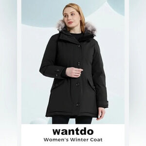 New With Tags Wantdo Women Jacket With Hoodie Size XL